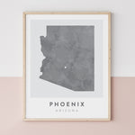 Load image into Gallery viewer, Phoenix, Arizona Map | Backstory Map Co.
