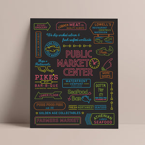 pike place market poster