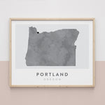Load image into Gallery viewer, Portland, Oregon Map | Backstory Map Co.
