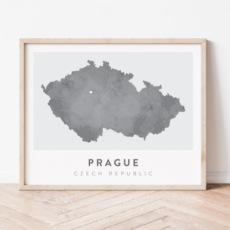 Prague, Czech Republic Map | Backstory Map Co.