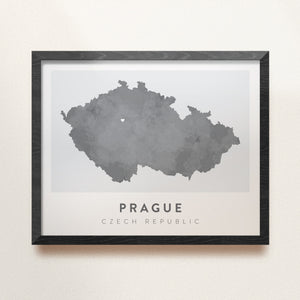 Prague, Czech Republic Map | Backstory Map Co.