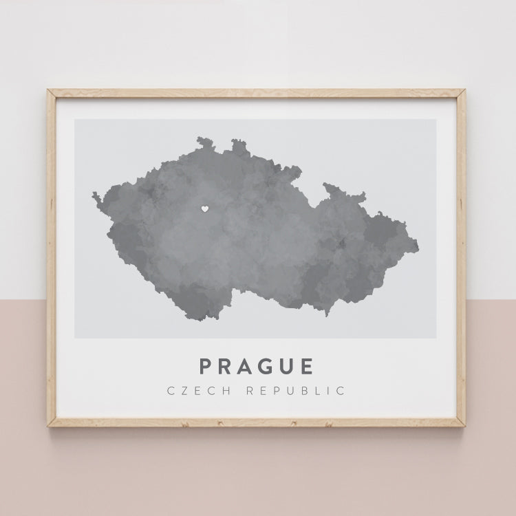 Prague, Czech Republic Map | Backstory Map Co.