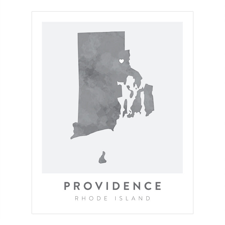 Providence, Rhode Island Map | Backstory Map Co.