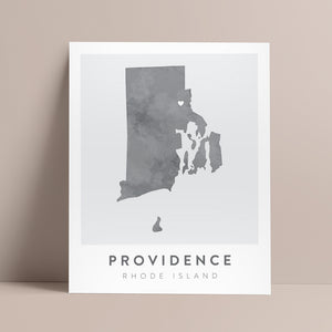 providence rhode island map