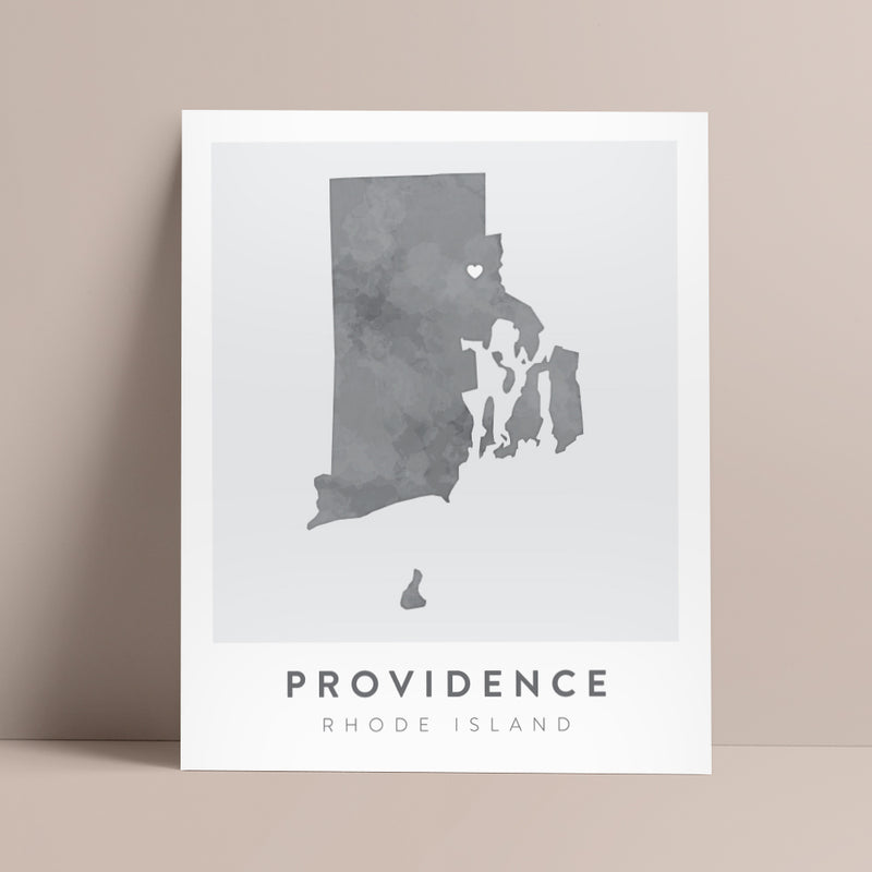 providence rhode island map