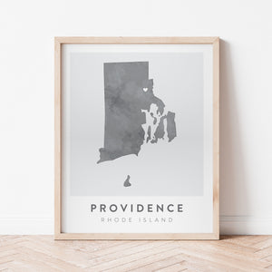 Providence, Rhode Island Map | Backstory Map Co.