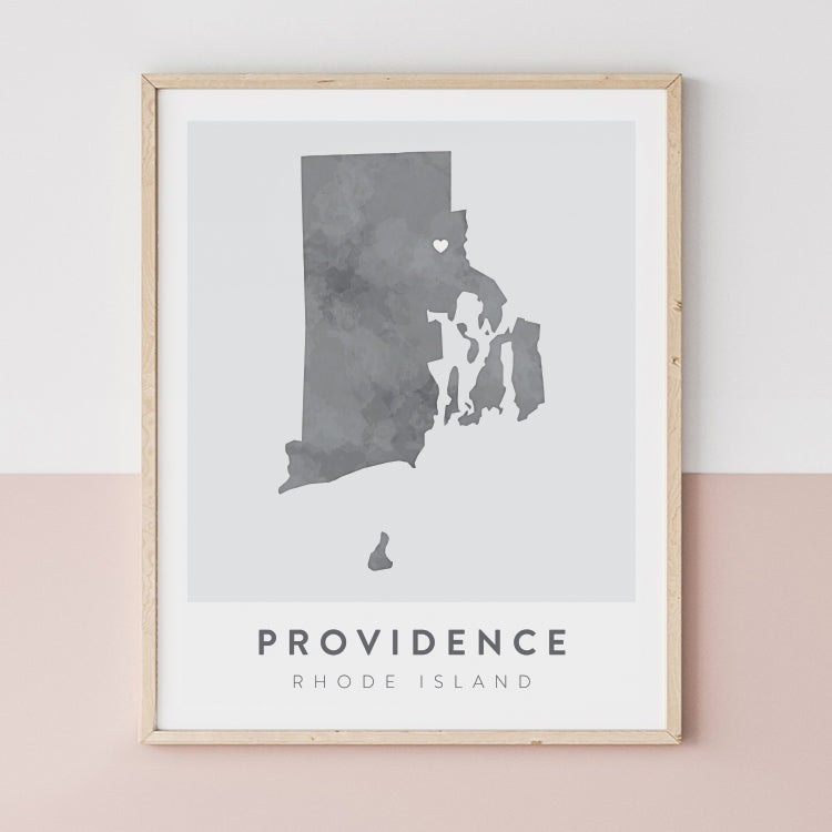 Providence, Rhode Island Map | Backstory Map Co.