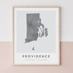 Load image into Gallery viewer, Providence, Rhode Island Map | Backstory Map Co.
