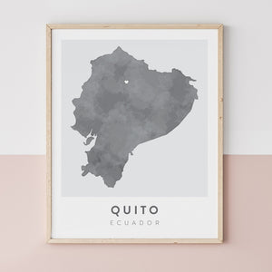 Quito, Ecuador Map | Backstory Map Co.
