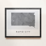 Load image into Gallery viewer, Rapid City, South Dakota Map | Backstory Map Co.
