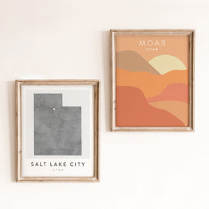 salt lake city wall art