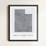 Load image into Gallery viewer, Salt Lake City, Utah Map | Backstory Map Co.
