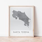 Load image into Gallery viewer, Santa Teresa, Costa Rica Map | Backstory Map Co.
