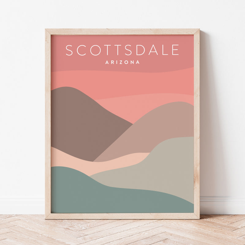 scottsdale arizona poster