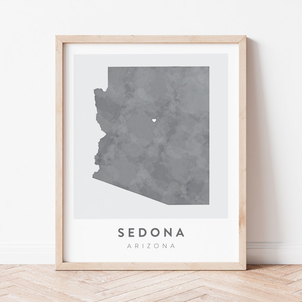 sedona arizona map
