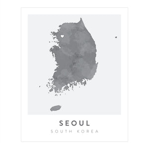 Seoul, South Korea Map | Backstory Map Co.