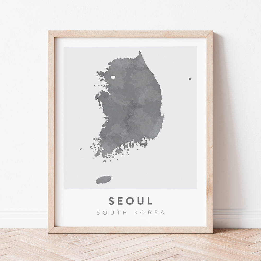seoul south korea map