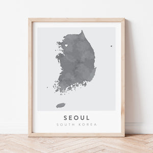 seoul south korea map