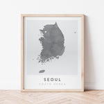 Load image into Gallery viewer, Seoul, South Korea Map | Backstory Map Co.
