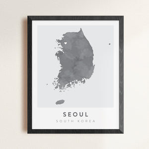 Seoul, South Korea Map | Backstory Map Co.