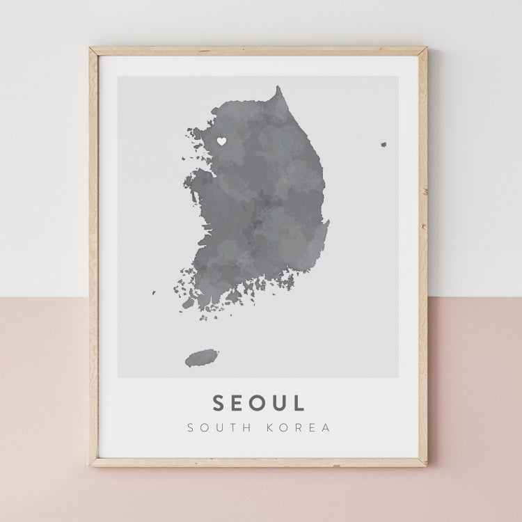 Seoul, South Korea Map | Backstory Map Co.