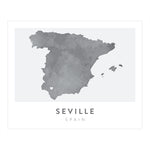 Load image into Gallery viewer, Seville, Spain Map | Backstory Map Co.
