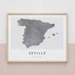 Load image into Gallery viewer, Seville, Spain Map | Backstory Map Co.
