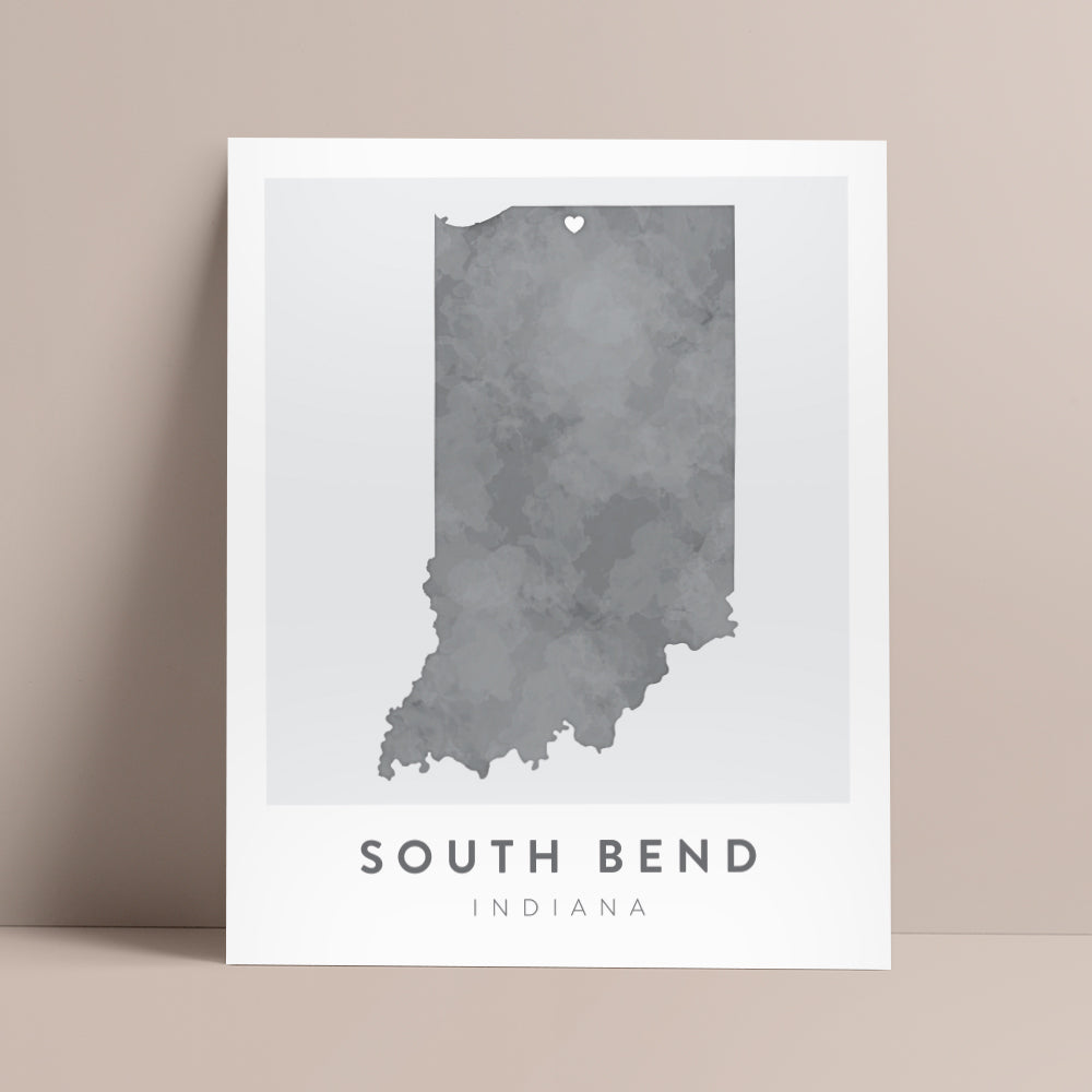 map of south bend