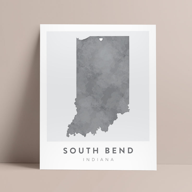 map of south bend