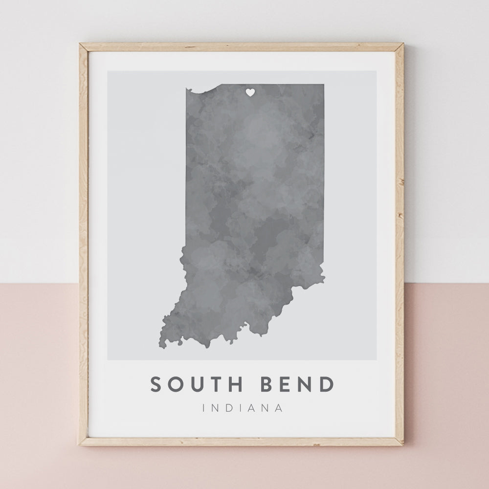 south bend map
