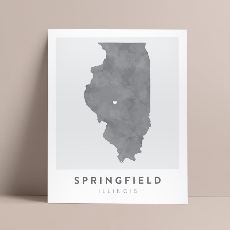 map of springfield illinois