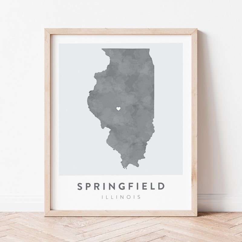 springfield illinois map