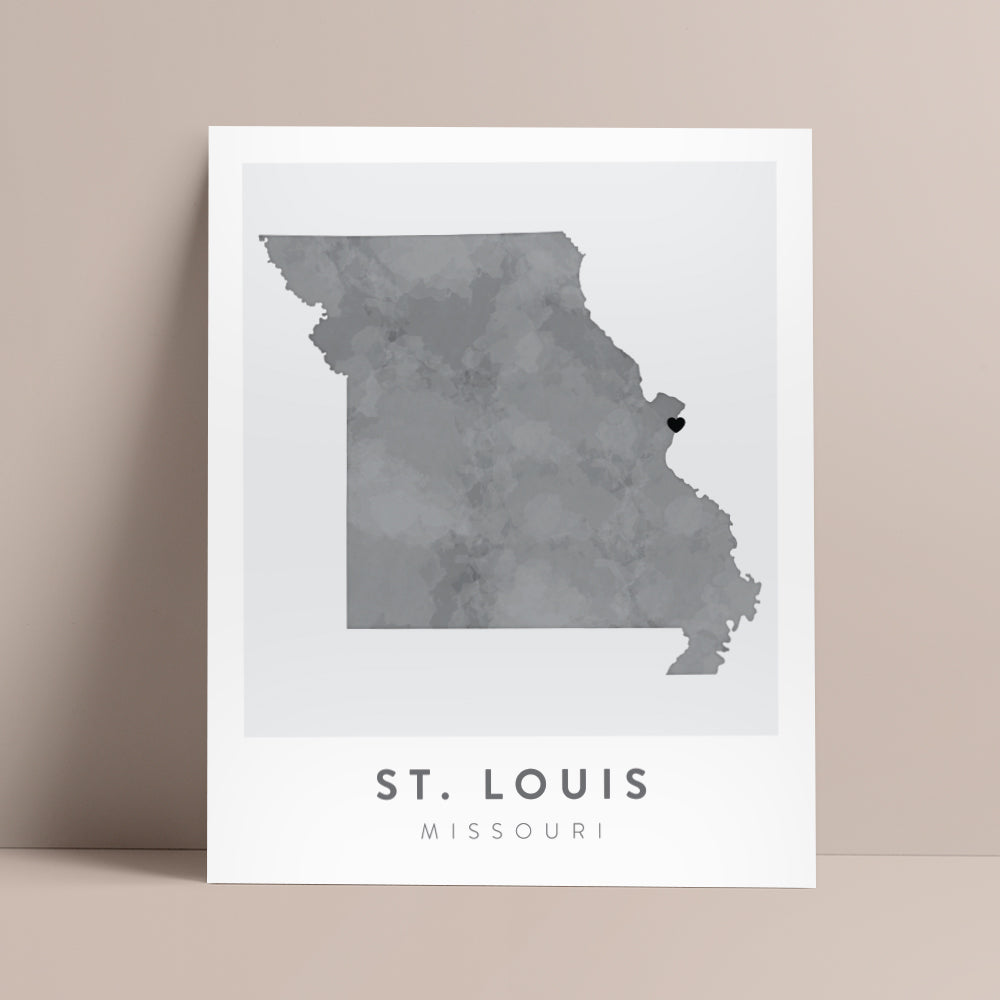 map of st louis