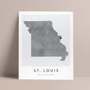 map of st louis