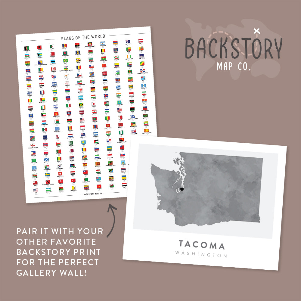 tacoma washington poster