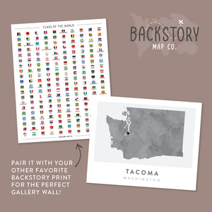 tacoma washington poster