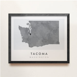 tacoma art print