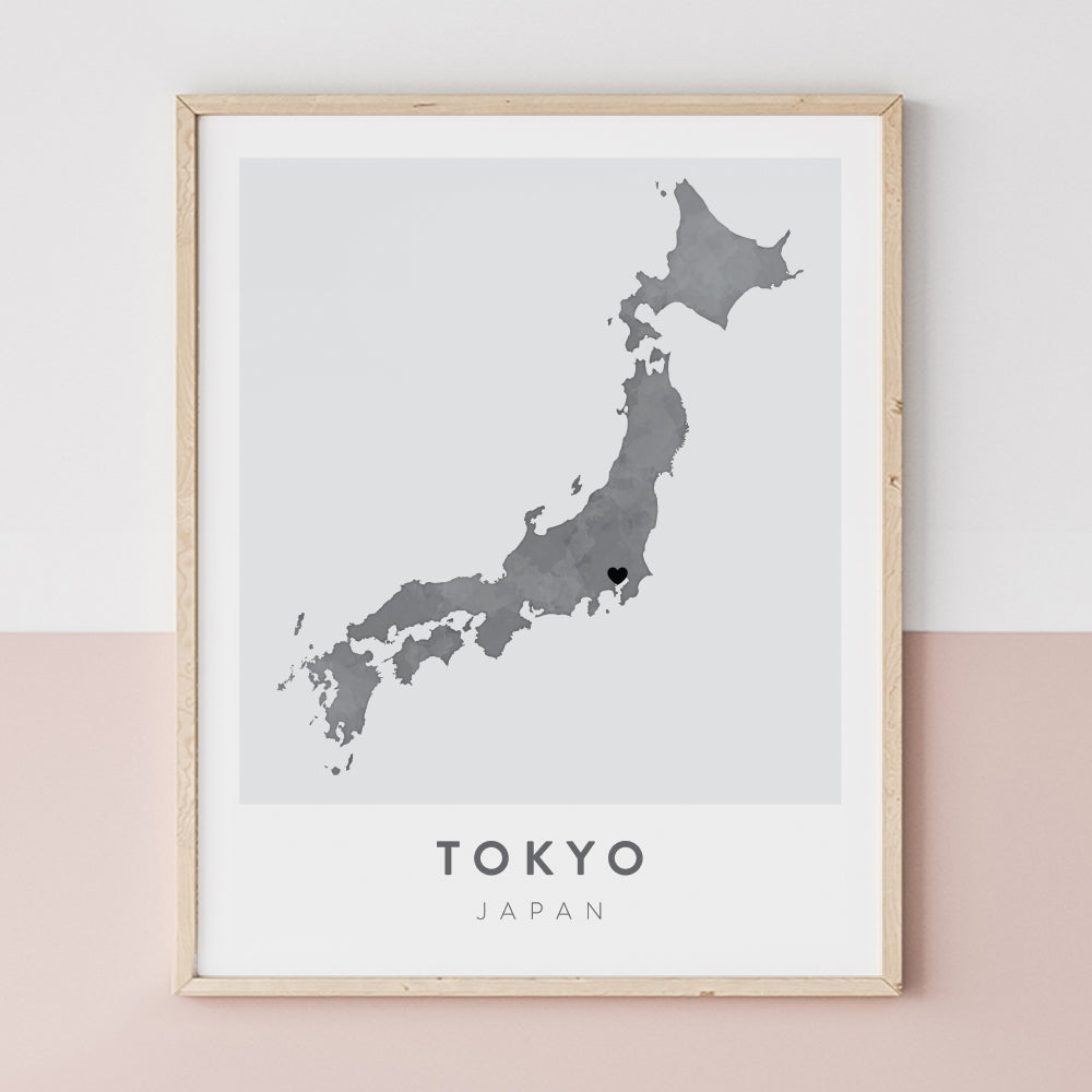 tokyo japan art print