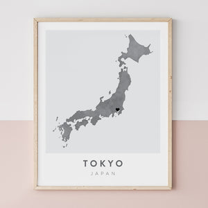 tokyo japan art print