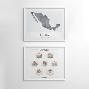 tulum wall art