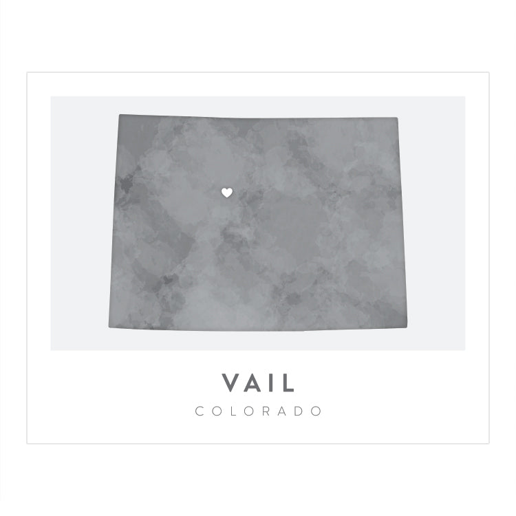 Vail, Colorado Map | Backstory Map Co.