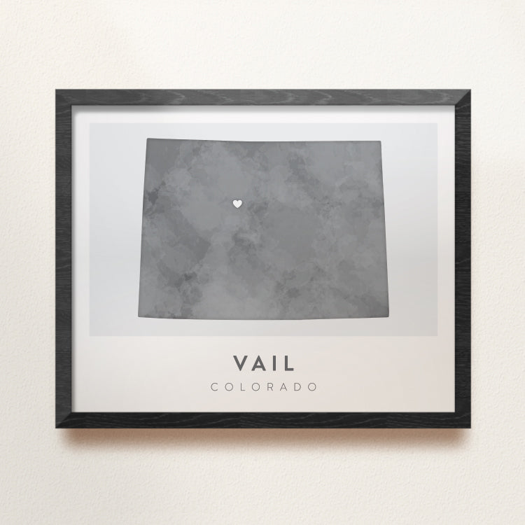 Vail, Colorado Map | Backstory Map Co.