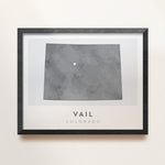 Load image into Gallery viewer, Vail, Colorado Map | Backstory Map Co.
