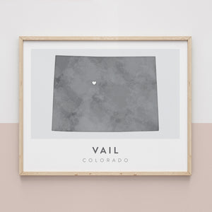 Vail, Colorado Map | Backstory Map Co.