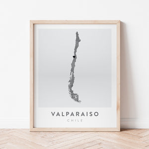 Valparaiso, Chile Map | Backstory Map Co.