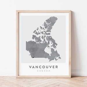 vancouver map