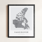 Load image into Gallery viewer, Vancouver, Canada Map | Backstory Map Co.
