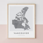 Load image into Gallery viewer, Vancouver, Canada Map | Backstory Map Co.
