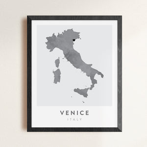 Venice, Italy Map | Backstory Map Co.