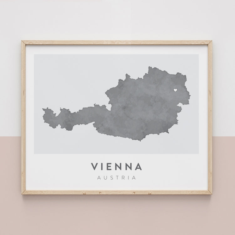 Vienna, Austria Map | Backstory Map Co.